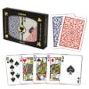 Copag Bridge duopack box with card faces red and blue