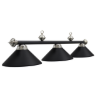 Picture of 61006- Billiard lamp full metal shade '' Matte Black & SS"