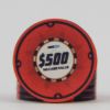 Ceramic poker chip $500 HotGen