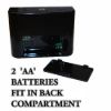 Battery compartment with remote for Tournament Director timer