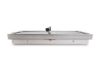 Safety dealer chip tray side view