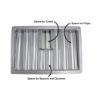 Safety dealer chip tray with dimensions