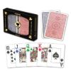 Copag poker playing cards back design red and blue