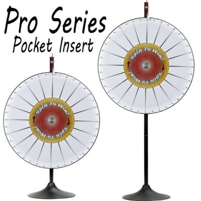 Image de V240360 - 36 INCH  POCKETS PRIZE WHEEL WITH BONUS EXTENSION BASE