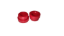 Red bushing set for popcorn cart axle