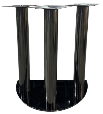 Picture of 10320 Black Stainless Steel Poker Table Base – 29'' Height