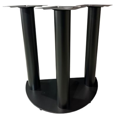Picture of 10321-copy 10322 Mat black steel Poker Table Base – 29'' Height
