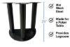 Picture of 10321-copy 10322 Mat black steel Poker Table Base – 29'' Height