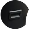 Close-up of handle on back of professional dealer chair