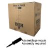 Cardboard packaging box for DENZO poker chair